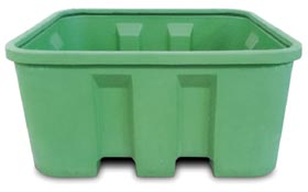 plastic bund with a containment beyond 1000 liters for different applications
