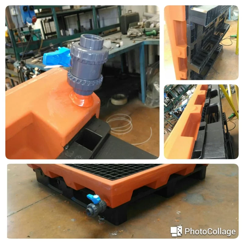 modulo saldato a pallet per posizionamento su scaffalatura